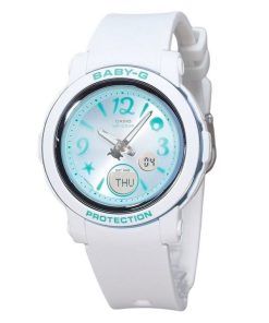 Casio Baby-G Analog-Digital-Unterwasserwelt-Harzarmband Blaues Zifferblatt Quarz BGA-290US-2A 100M Damenuhr