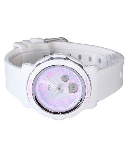 Casio Baby-G Analog-Digital-Unterwasserwelt-Harzarmband lila Zifferblatt Quarz BGA-290US-6A 100M Damenuhr