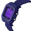 Casio Baby-G Plus Digital 30. Jahrestag Blaues Harzarmband Quarz BGD-10K-2 100M Damenuhr mit speziellem Halter