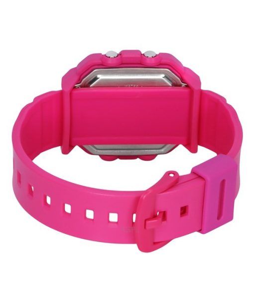 Casio Baby-G Plus Digital 30th Anniversary rosa Harzarmband Quarz BGD-10K-4 100M Damenuhr mit speziellem Halter