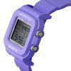 Casio Baby-G Plus Digital 30. Jahrestag Lila Harzarmband Quarz BGD-10K-6 100M Damenuhr mit speziellem Halter