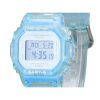 Casio Baby-G Digital Summer Jelly Transparent Hellblau Harzarmband Quarz BGD-565SJ-2 100M Damenuhr