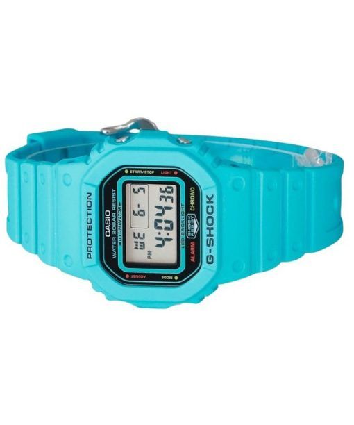 Casio G-Shock Digital Energy Park Series Vivid Blue Armband aus biobasiertem Harz Quarz DW-5600EP-2 200M Herrenuhr