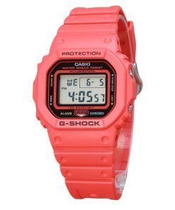 Casio G-Shock Digital Energy Park Series Rotes Armband aus biobasiertem Harz Quarz DW-5600EP-4 200M Herrenuhr