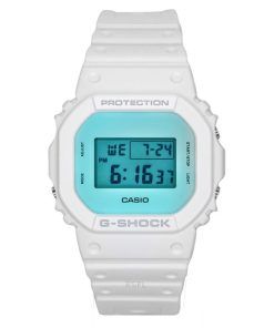 Casio G-Shock Digital weißes Harzarmband Quarz DW-5600TL-7 200M Herrenuhr