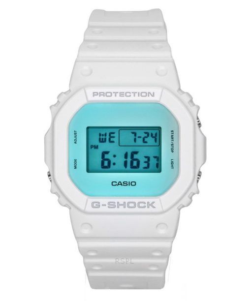 Casio G-Shock Digital weißes Harzarmband Quarz DW-5600TL-7 200M Herrenuhr