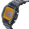 Casio G-Shock Digital Grau durchscheinendes Harzarmband Quarz DW-5600TLS-8 200M Herrenuhr