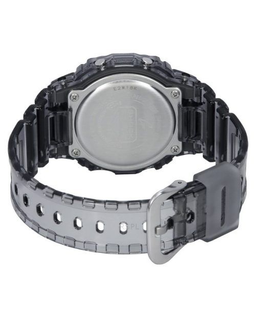 Casio G-Shock Digital Grau durchscheinendes Harzarmband Quarz DW-5600TLS-8 200M Herrenuhr