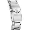 Festina The Originals Edelstahl blaues Zifferblatt Quarz Taucheruhr F20663-1 200M Herrenuhr