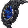 Casio G-Shock Analog Digital Transparent Schwarzes Harzarmband Mehrfarbiges Zifferblatt Quarz GA-110TLS-8A 200M Herrenuhr