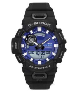 Casio G-Shock G-Squad Analog-Digital-Smartphone-Link Biobasiertes Harzarmband Blaues Zifferblatt Quarz GBA-900CB-1A 200M Herrenu