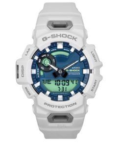 Casio G-Shock G-Squad Analog-Digital-Smartphone-Link Biobasiertes Harzarmband Blaues Zifferblatt Quarz GBA-900CB-7A 200M Herrenu