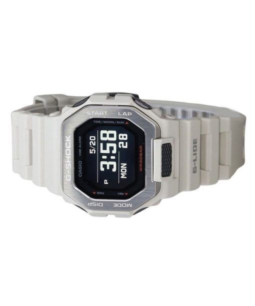 Casio G-Shock G-Lide Digital Smartphone Link Graues Harzarmband Quarz GBX-100-8 200M Herrenuhr