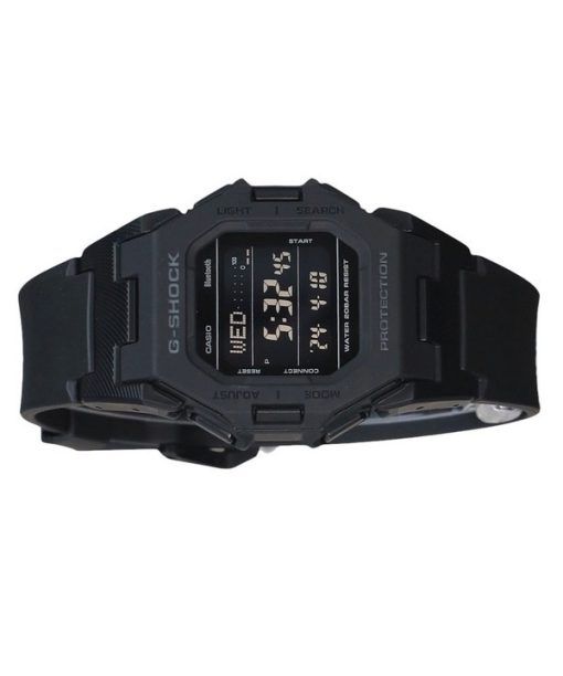 Casio G-Shock Digital Smartphone Link Schwarzes Harzarmband Quarz GD-B500-1 200M Herrenuhr