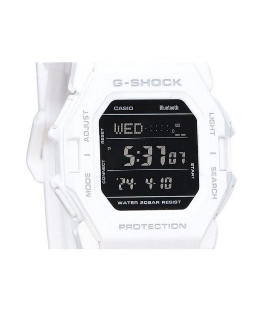 Casio G-Shock Digital Smartphone Link weißes Harzarmband Quarz GD-B500-7 200M Herrenuhr