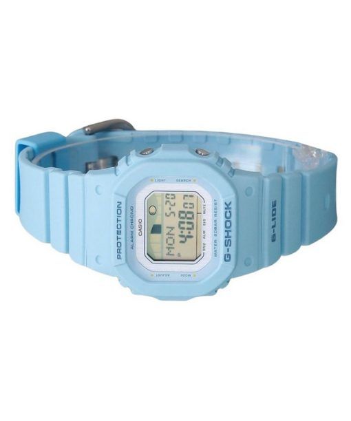 Casio G-Shock G-Lide Digital Hellblau Biobasiertes Harzarmband Quarz GLX-S5600-2 200M Damenuhr