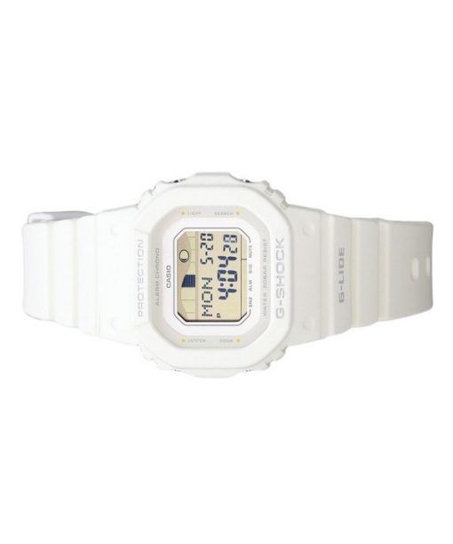 Casio G-Shock G-Lide Digital weißes Armband aus biobasiertem Harz Quarz GLX-S5600-7B 200M Damenuhr