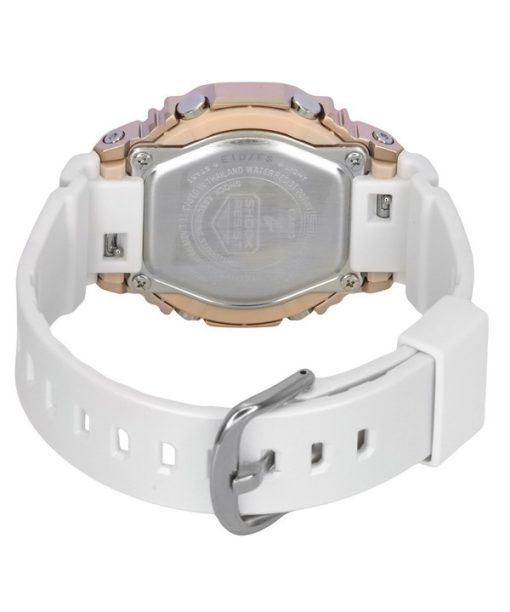 Casio G-Shock Analog-Digital-Armband aus biobasiertem Harz, Zifferblatt in Roségold, Quarz GM-S2100CW-7A 200M Damenuhr