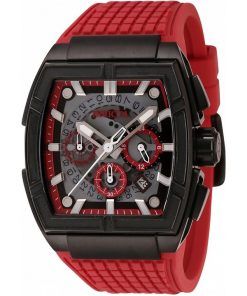 Invicta S1 RAlley Gravity Defier Chronograph Multifunktions-Rot Skelett-Zifferblatt Quarz 44887 100M Herrenuhr