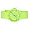 Casio Pop Analog Limettengrünes Armband aus biobasiertem Harz Limettengrünes Zifferblatt Quarz LQ-24B-3B Damenuhr