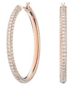 Swarovski Dextera Creolen, roségoldfarben, 5383938, für Damen