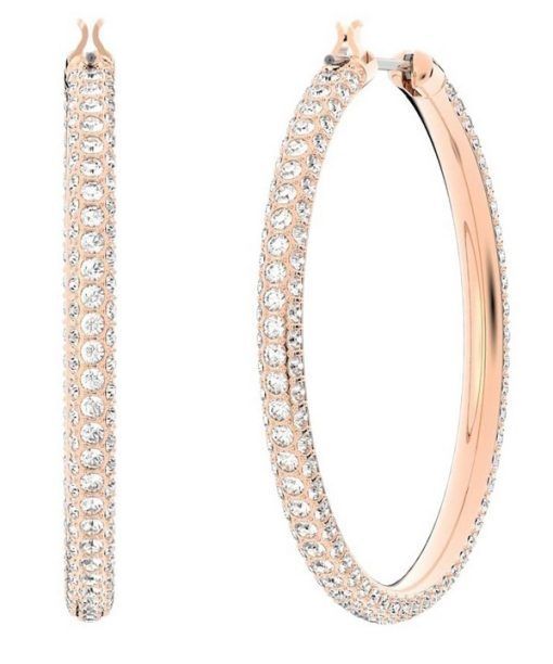 Swarovski Dextera Creolen, roségoldfarben, 5383938, für Damen