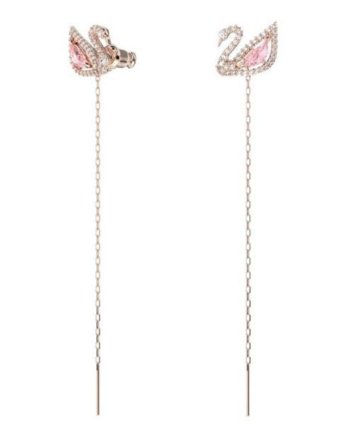 Swarovski Swan Drop Ohrringe in Roségold 5469990 für Damen