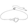 Swarovski Hyperbola Infinity und Herz Rhodium Armband 5524421 für Damen