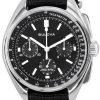 Bulova Lunar Pilot Special Edition Chronograph Schwarzes Zifferblatt Quarz 96A225 Herrenuhr