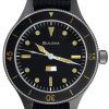 Bulova Archive Mil-Ships Limited Edition Schwarzes Zifferblatt Automatik 98A266 Herrenuhr