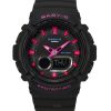 Casio Baby-G Analog-Digital-Harzarmband schwarzes Zifferblatt Quarz BGA-280DN-1A 100M Damenuhr