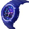 Casio Baby-G Analog-Digital-Harzarmband Blaues Zifferblatt Quarz BGA-280DN-2A 100M Damenuhr