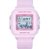 Casio Baby-G Digital Harzarmband rosa Zifferblatt Quarz BGD-10-4 100M Damenuhr