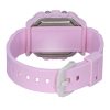 Casio Baby-G Digital Harzarmband rosa Zifferblatt Quarz BGD-10-4 100M Damenuhr