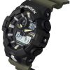 Casio G-Shock Analog-Digital-Harzarmband schwarzes Zifferblatt Quarz GA-710TU-1A3 200M Herrenuhr  