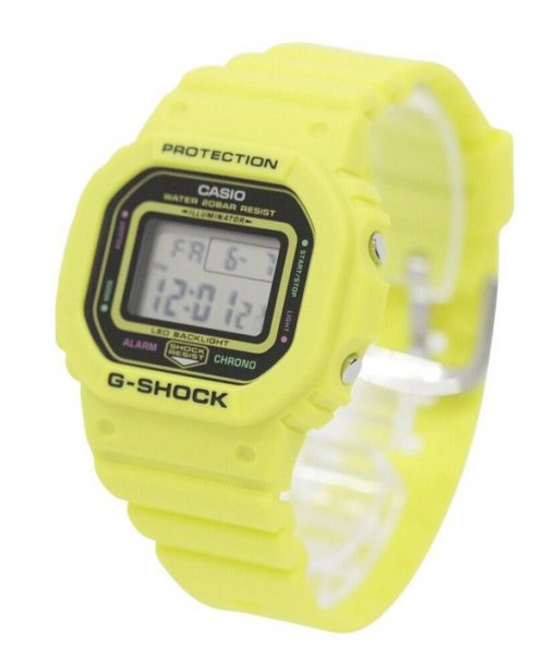 Casio G-Shock Energy Pack Series Digital Gelb Biobasiertes Harzarmband Quarz GMD-S5600EP-9 200M Damenuhr