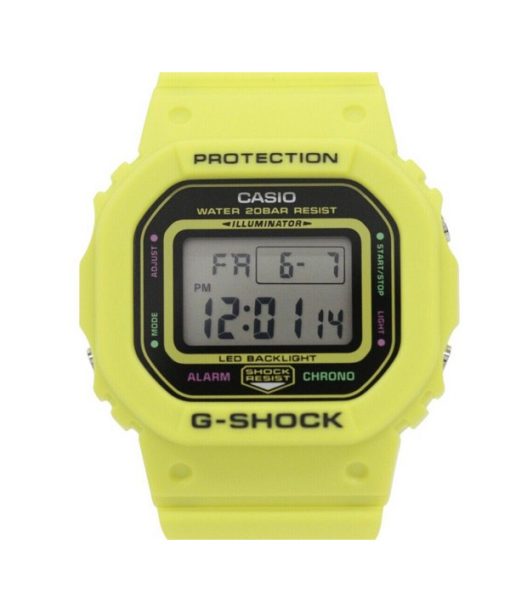 Casio G-Shock Energy Pack Series Digital Gelb Biobasiertes Harzarmband Quarz GMD-S5600EP-9 200M Damenuhr