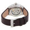 Hamilton Jazzmaster Lederarmband Silber Open Heart Zifferblatt Automatik H32675551 Herrenuhr