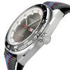 Hamilton American Classic Pan Europ Stoffarmband graues Zifferblatt Automatik H35415982 Herrenuhr