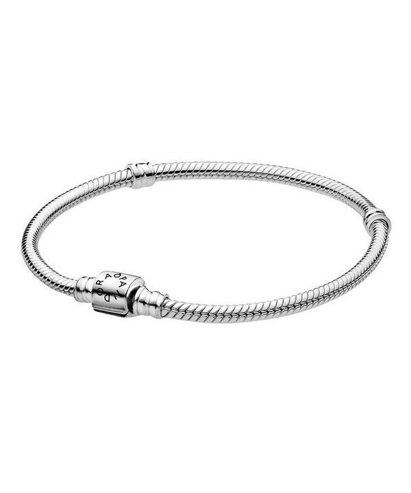 Pandora Moments Schlangenkettenarmband mit Tonnenverschluss 598816C00-20 für Damen