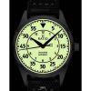 Ratio Skysurfer Pilot Vollleuchtzifferblatt Leder Automatik RTS324 200M Herrenuhr