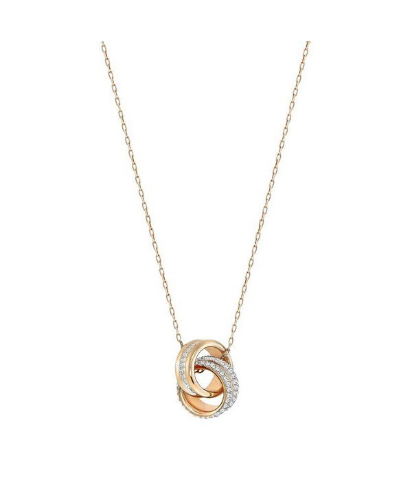 Swarovski Hyperbola Anhänger mit klaren Kristallen und Roségold-Beschichtung 5240525 für Damen