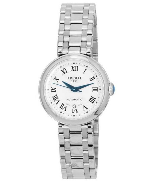 Tissot T-Lady Bellissima Edelstahl Weißes Zifferblatt Automatik T126.207.11.013.00 T1262071101300 Damenuhr