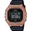 Casio Standard Digital Harzarmband Quarz W-218HM-5BV Herrenuhr