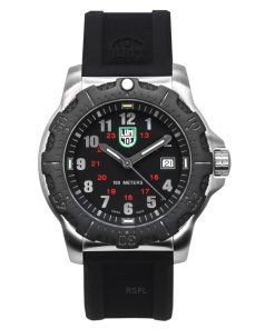 Luminox G-Collection Manta Ray Carbonox Polyurethan-Armband schwarzes Zifferblatt Quarz X2.2132 100M Herrenuhr