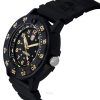 Luminox Original Navy Seal EVO Taucheruhr mit Kautschukarmband und schwarzem Zifferblatt, XS.3001.EVO.OR 200M, Herrenuhr