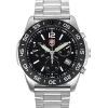 Luminox Pacific Diver Chronograph Edelstahl schwarzes Zifferblatt Quarz XS.3142 200M Herrenuhr