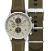 AVI-8 Hawker Hurricane Classic Chronograph Khaki Zifferblatt Quarz AV-4011-1B Herrenuhr mit zusätzlichem Armband