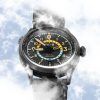 AVI-8 Flyboy Wingman Worldtimer GMT Tropical Grey Dial Automatik AV-4120-04 Herrenuhr mit extra Armband