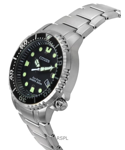 Citizen Promaster Dive Eco-Drive Edelstahl graues Zifferblatt Taucheruhr BN0167-50H 200M Herrenuhr